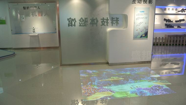 盛邦设计施工的山东省小孟镇科技馆带给您科技的体验