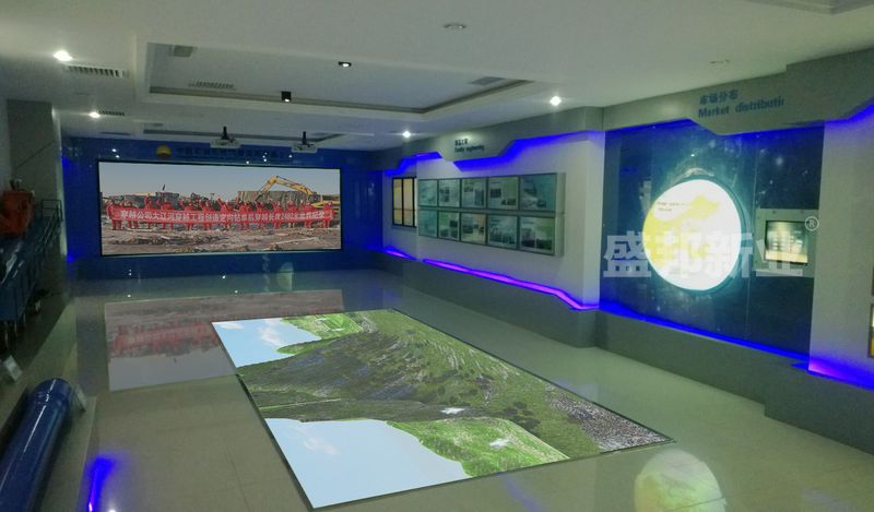 盛邦中石油系统又一力作-廊坊中石油穿越公司企业展厅