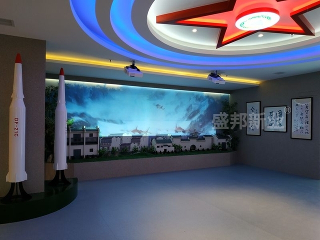 常德人防馆-盛邦多媒体-迎来小朋友参观