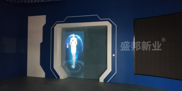 华北（沧州）智能制造产业园展厅-盛邦承建-迎来观众参观体验