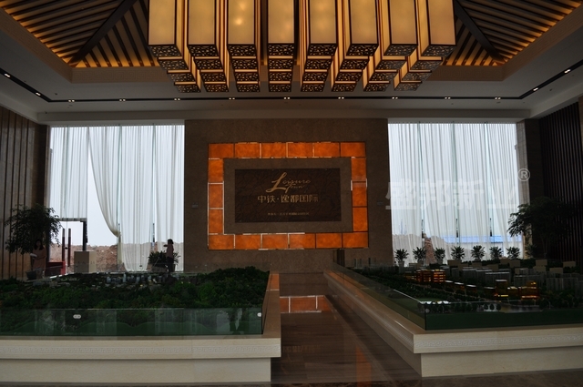 中铁.山河城—盛邦顺利完成中铁济南山河城售楼处展厅工程